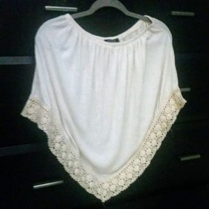 2/$20 Luxe shawl top